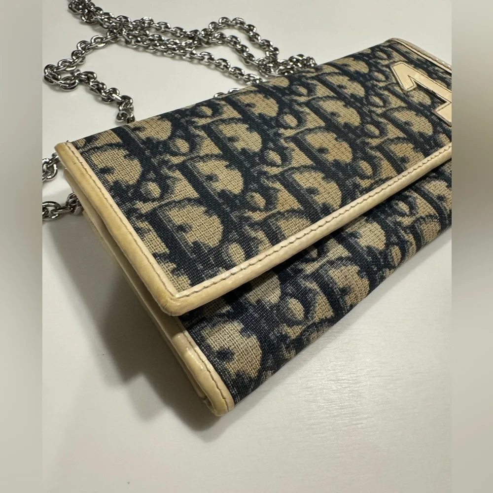 Dior trotter long wallet with provided sling